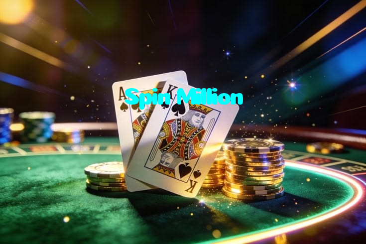 Spin Million casino presented on mobile device in Pakistan with slots and live games